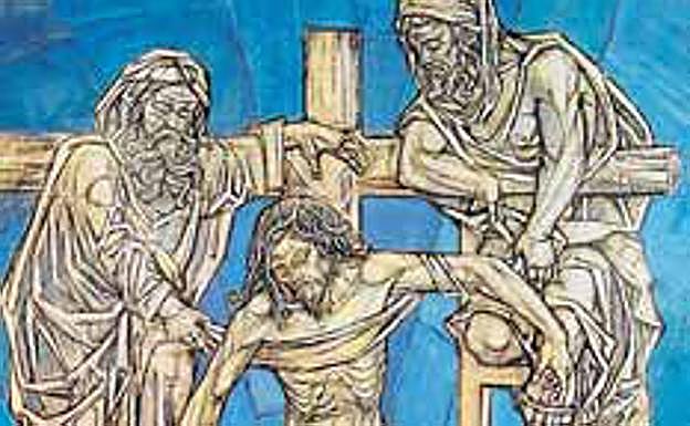 Ortega Bru. Diseño del grupo escultórico.