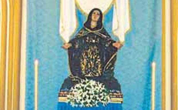 1995. Cincuentenario de la Virgen de la Soledad.