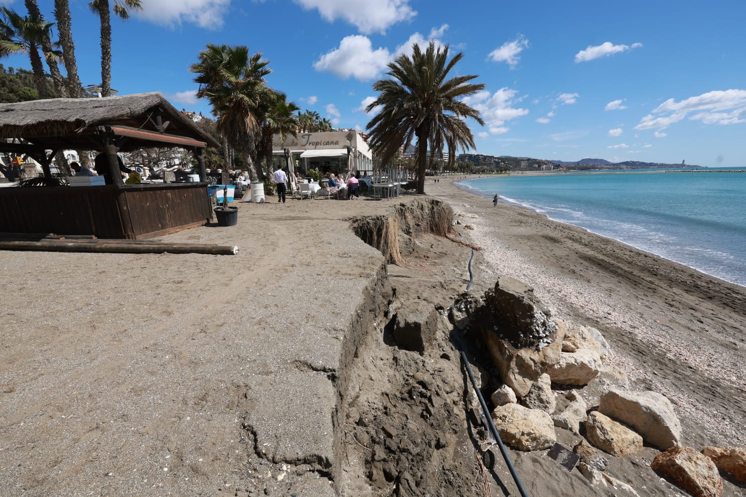 El estado de las playas de la capital