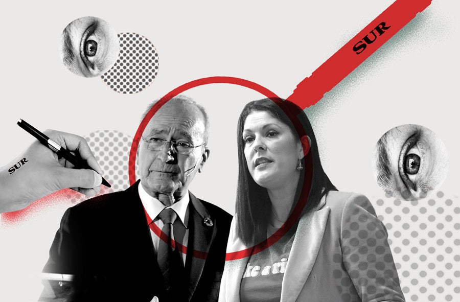 De la Torre y Losada en el Patio.