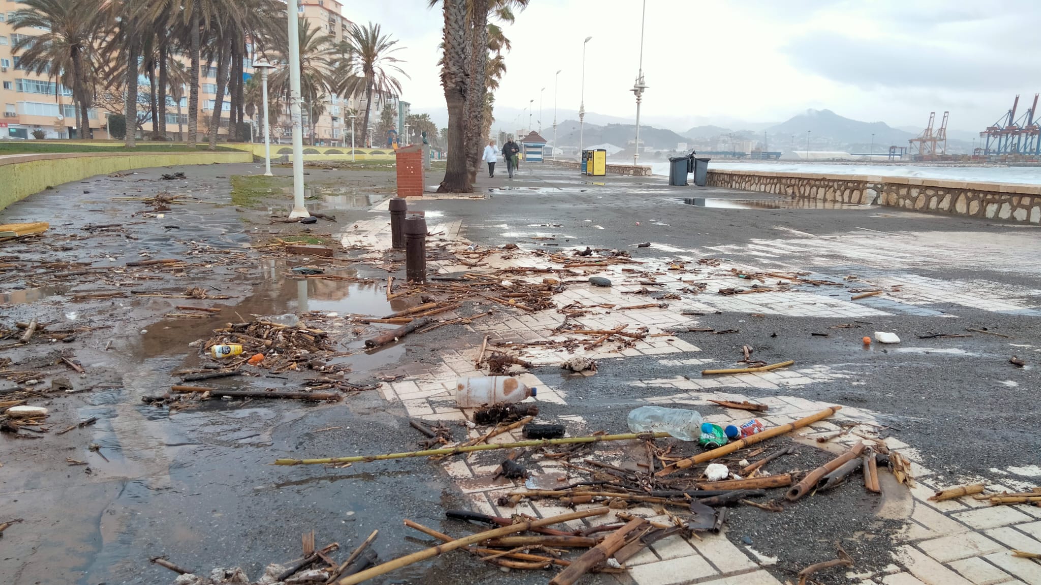 Paseo Marítimo de Huelin.