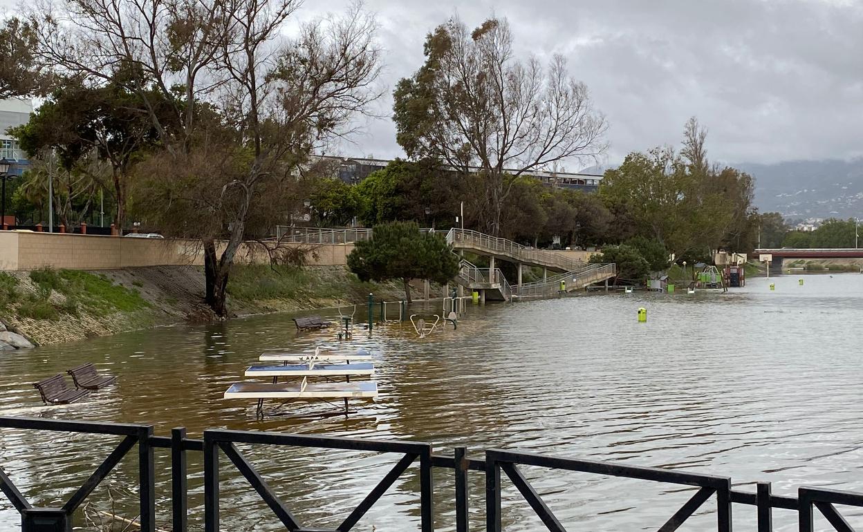 Desembocadura del río Fuengirola.