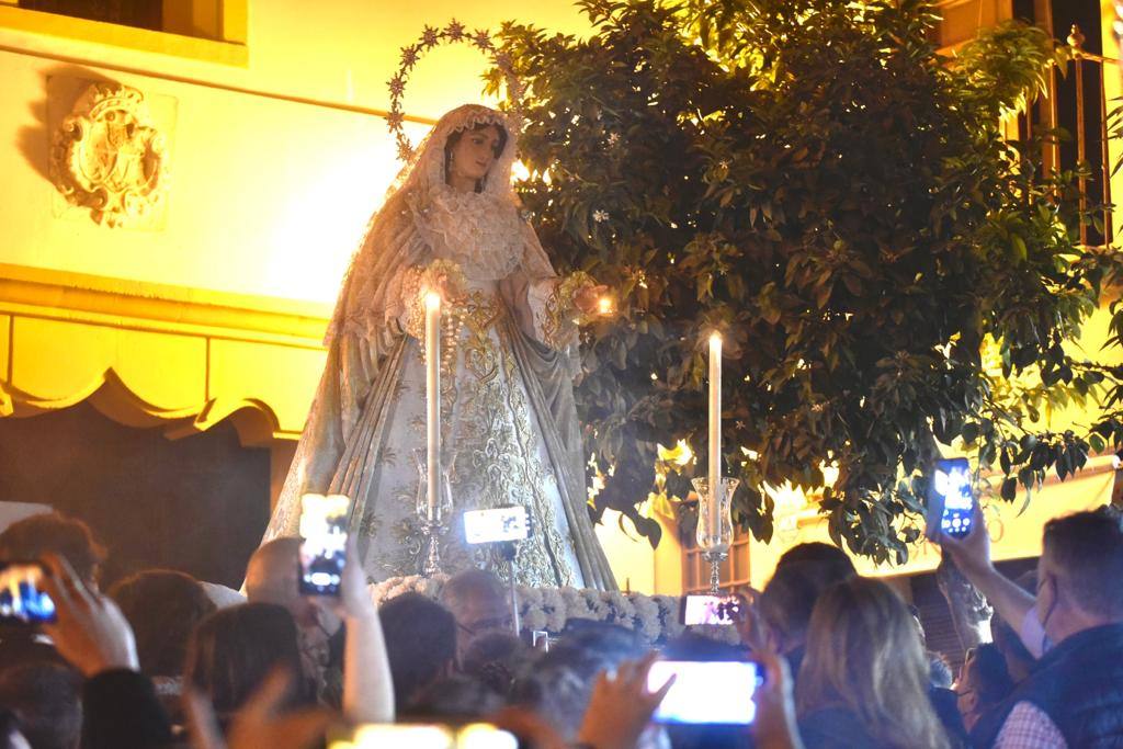 Traslado de los Sagrados Titulares del Rocío, este jueves 7 de abril