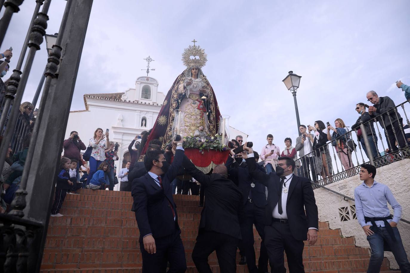 Traslado de la Virgen del Monte Calvario el Viernes de Dolores