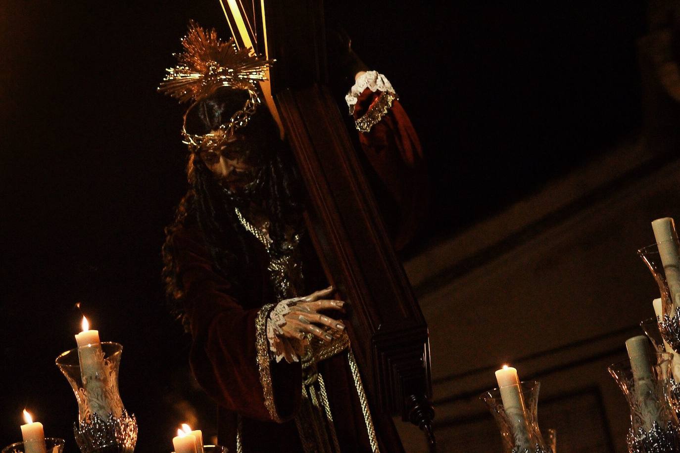 Procesión Nazareno del Paso y la Virgen de los Dolores, de Churriana, este Viernes de Dolores