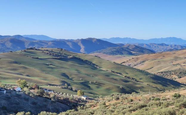 Paisaje en el entorno de Santa María del Cerro