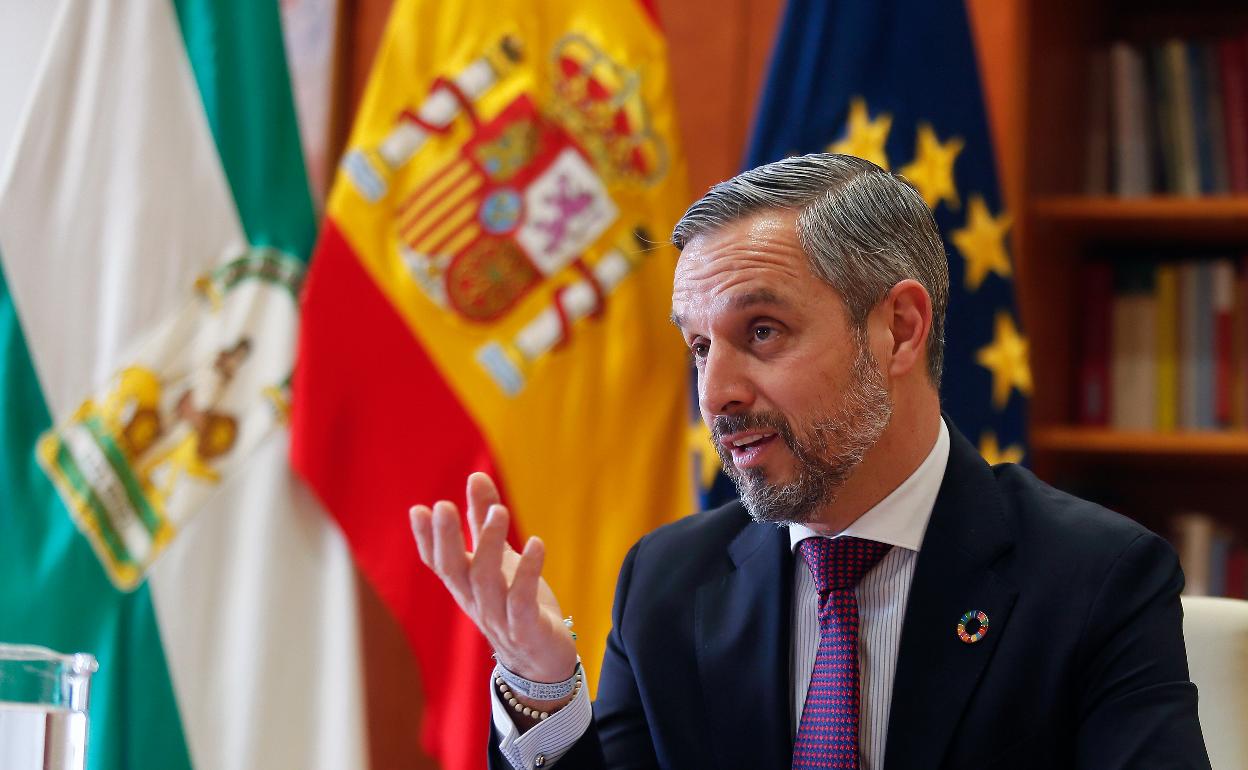 Juan Bravo, consejero de Hacienda y Financiación Europea.