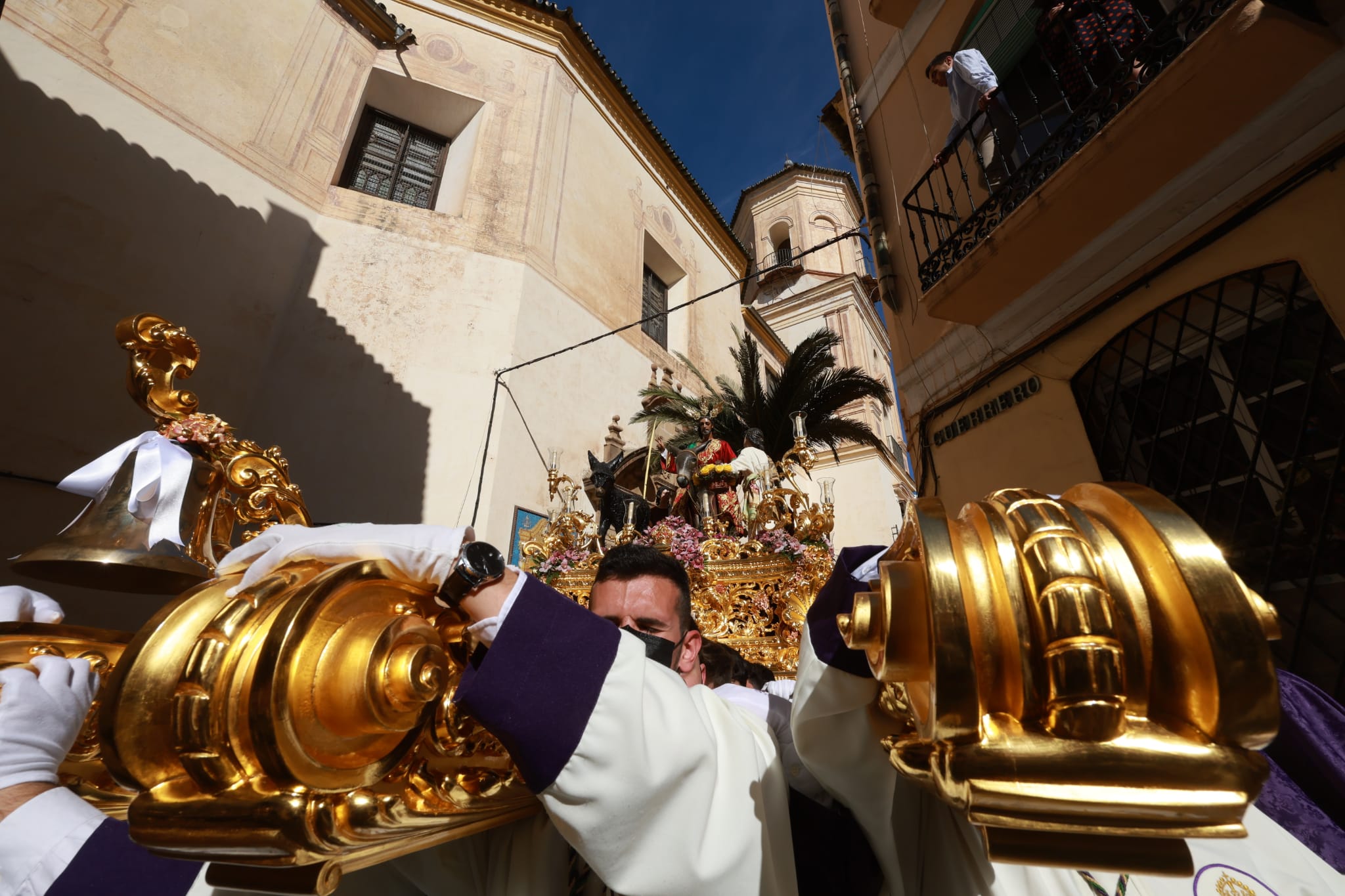 La Pollinica. Domingo de Ramos en Málaga. 