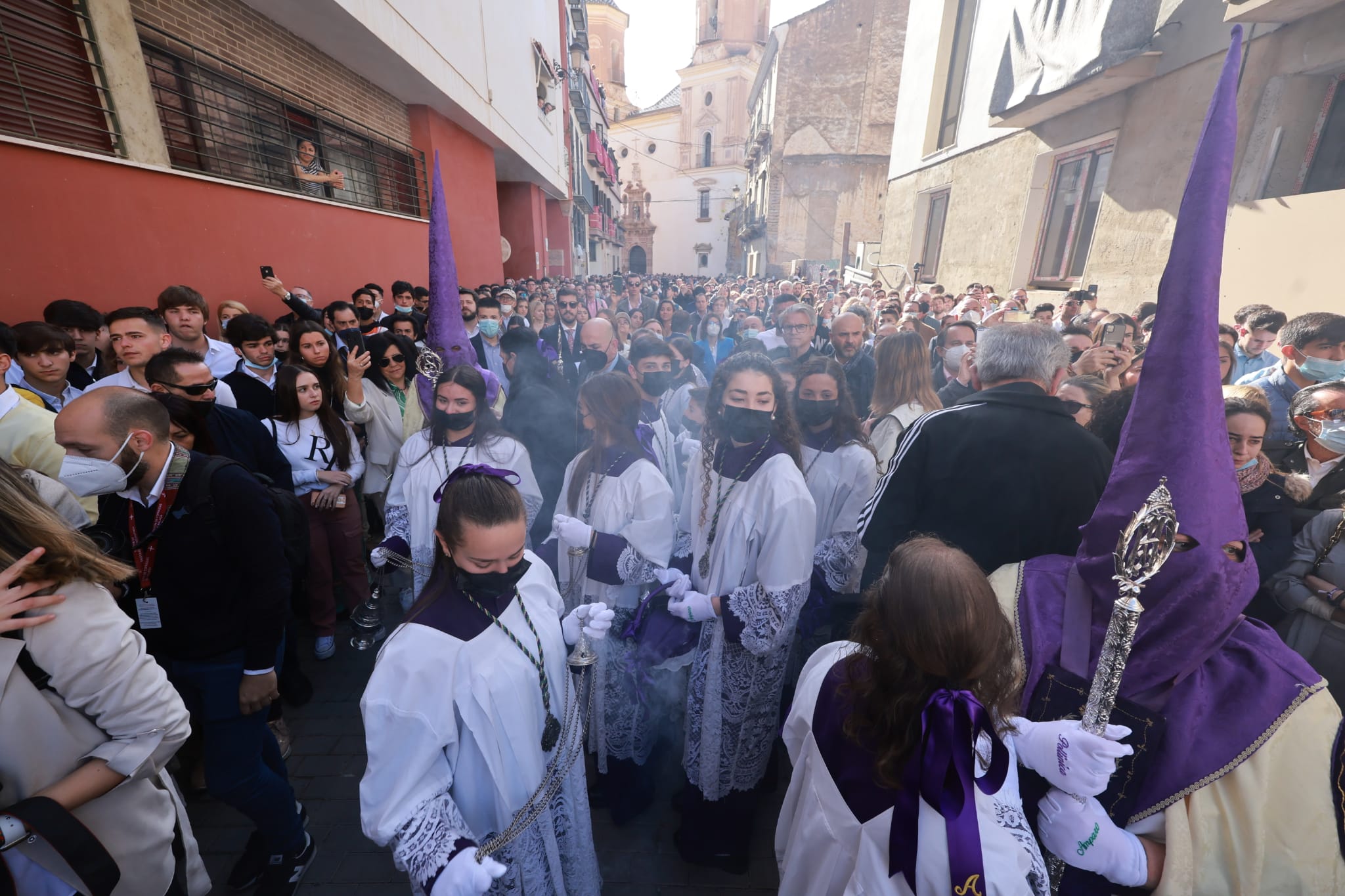 La Pollinica. Domingo de Ramos en Málaga. 