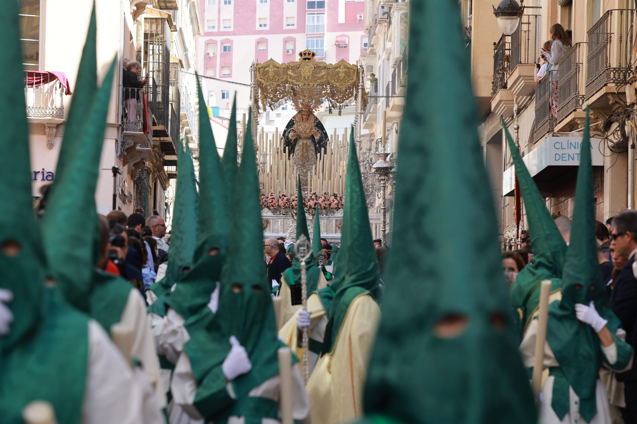 La Pollinica. Domingo de Ramos en Málaga. 