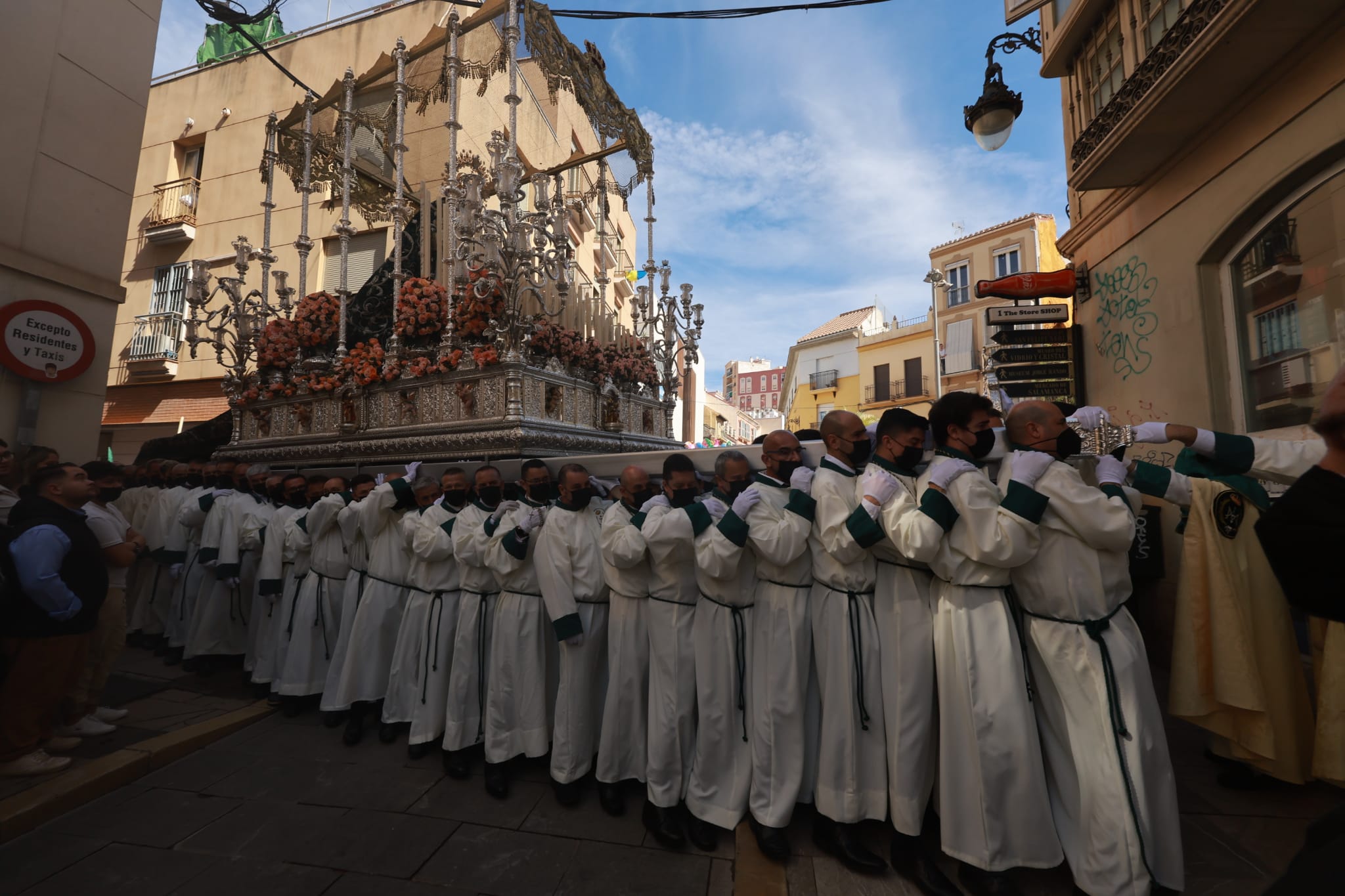 La Pollinica. Domingo de Ramos en Málaga. 