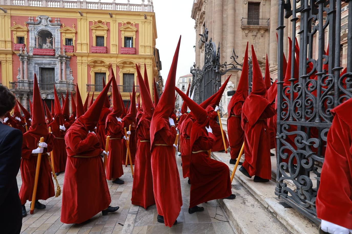 Estudiantes. Lunes Santo de Málaga