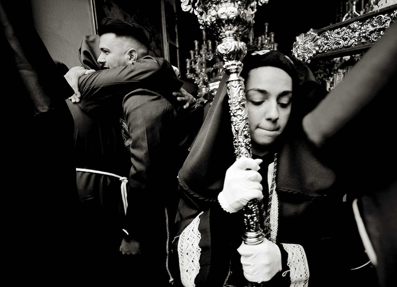 Imágenes del Lunes Santo. 