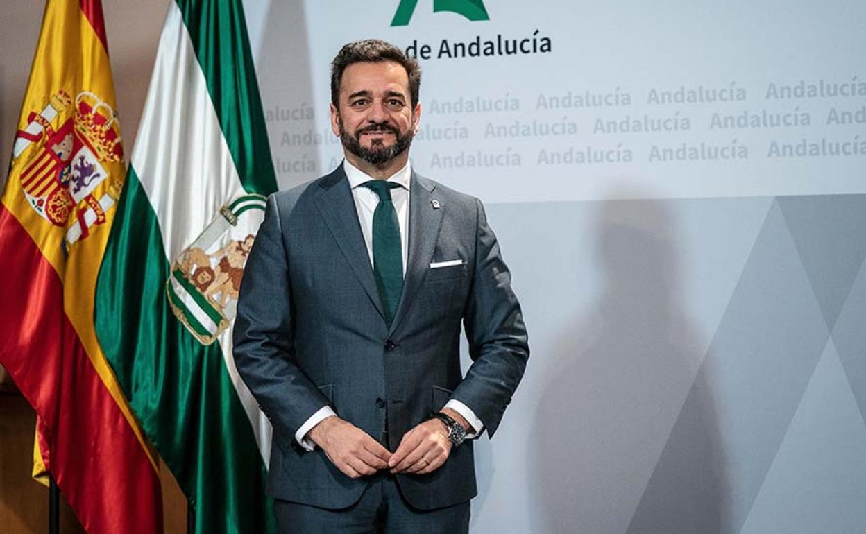 El consejero de Educación y Deporte de la Junta, Alejandro Cardenete. 