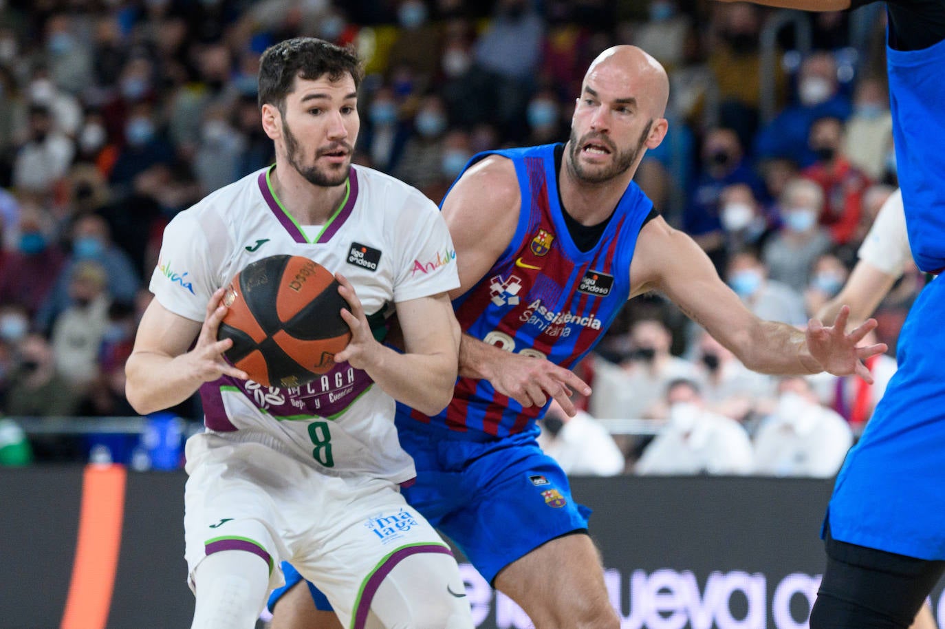 Fotos: El Barcelona-Unicaja de baloncesto, en imágenes