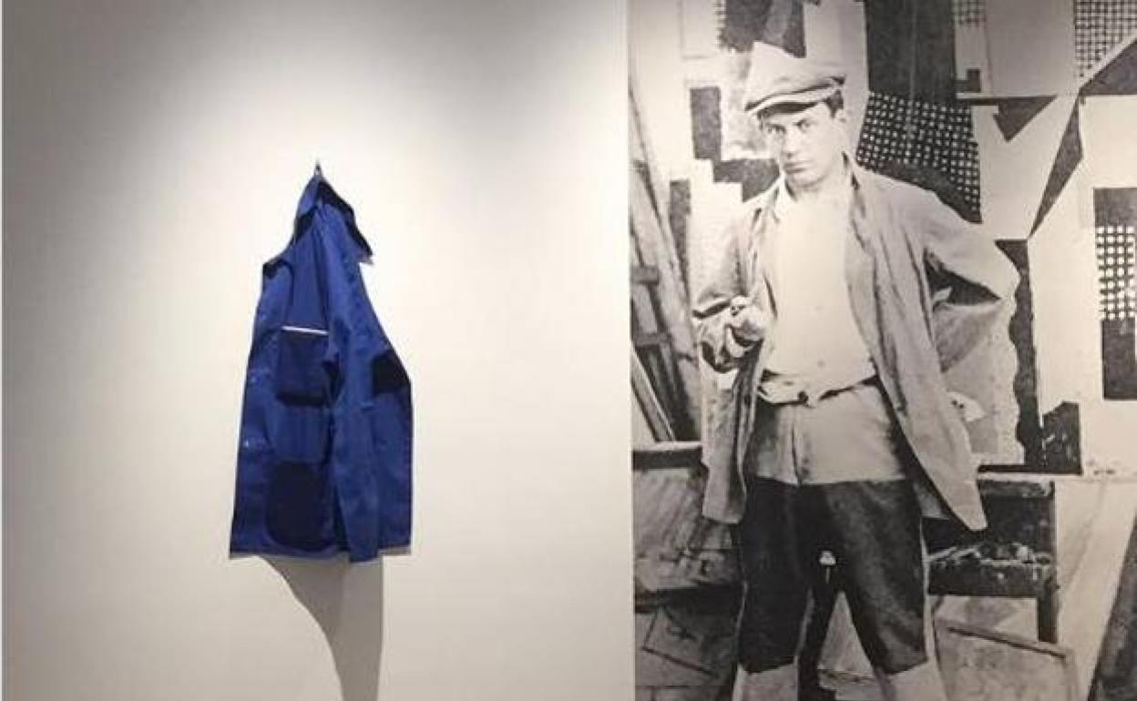 Chaqueta expuesta en el Museo Picasso de París. 