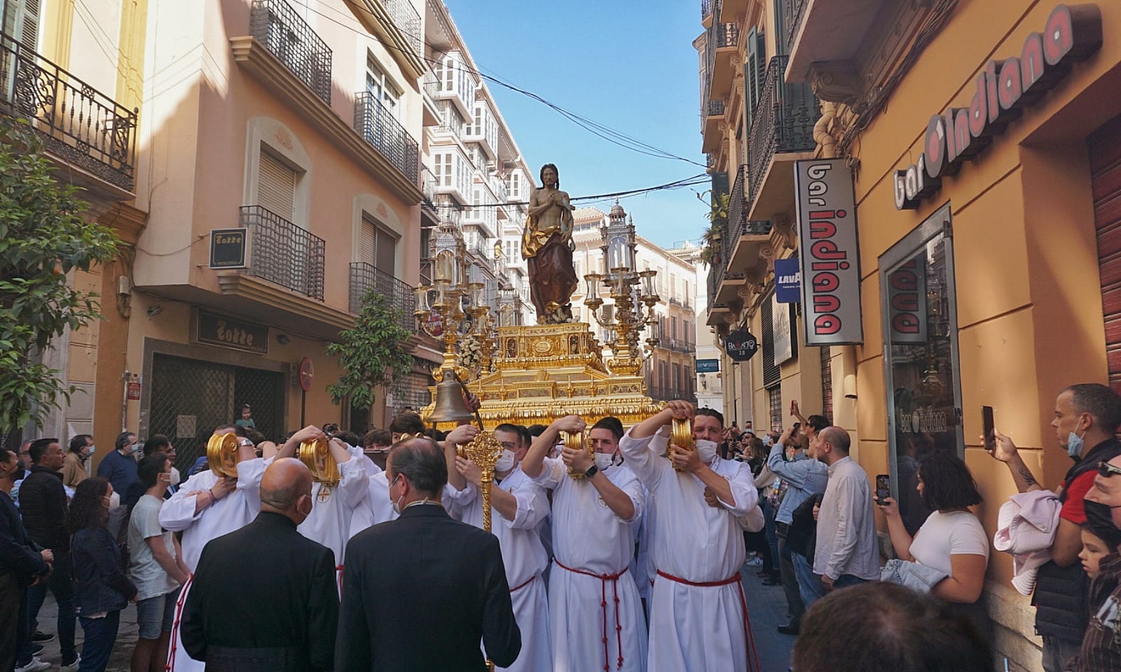 Fotos: Domingo de Ramos: el Santísimo Cristo Resucitado y la Reina de los Cielos cierran la Semana Santa de Málaga 2022