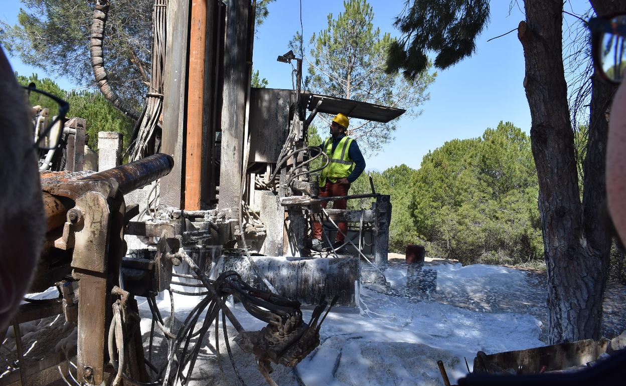 Reperforación de pozos en Alhaurín.