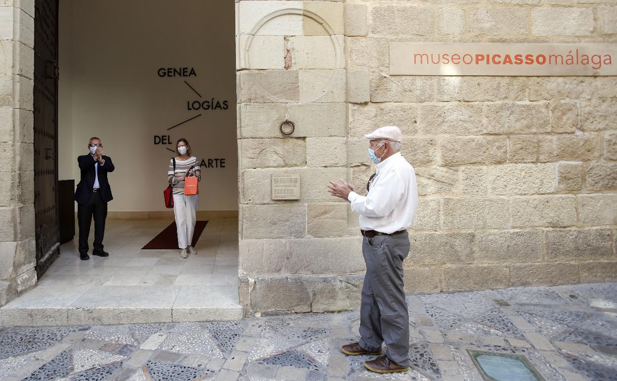 Fachada principal de la pinacoteca malagueña.