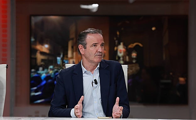 Pablo Atencia, este jueves, en el programa 'La Alameda' de 101TV. 