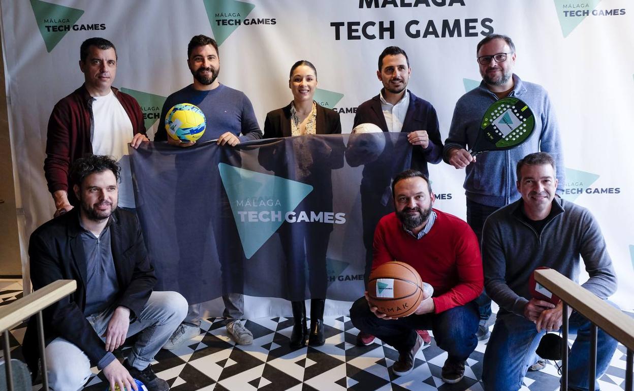 Detalle de la presentación de Málaga Tech Games. 