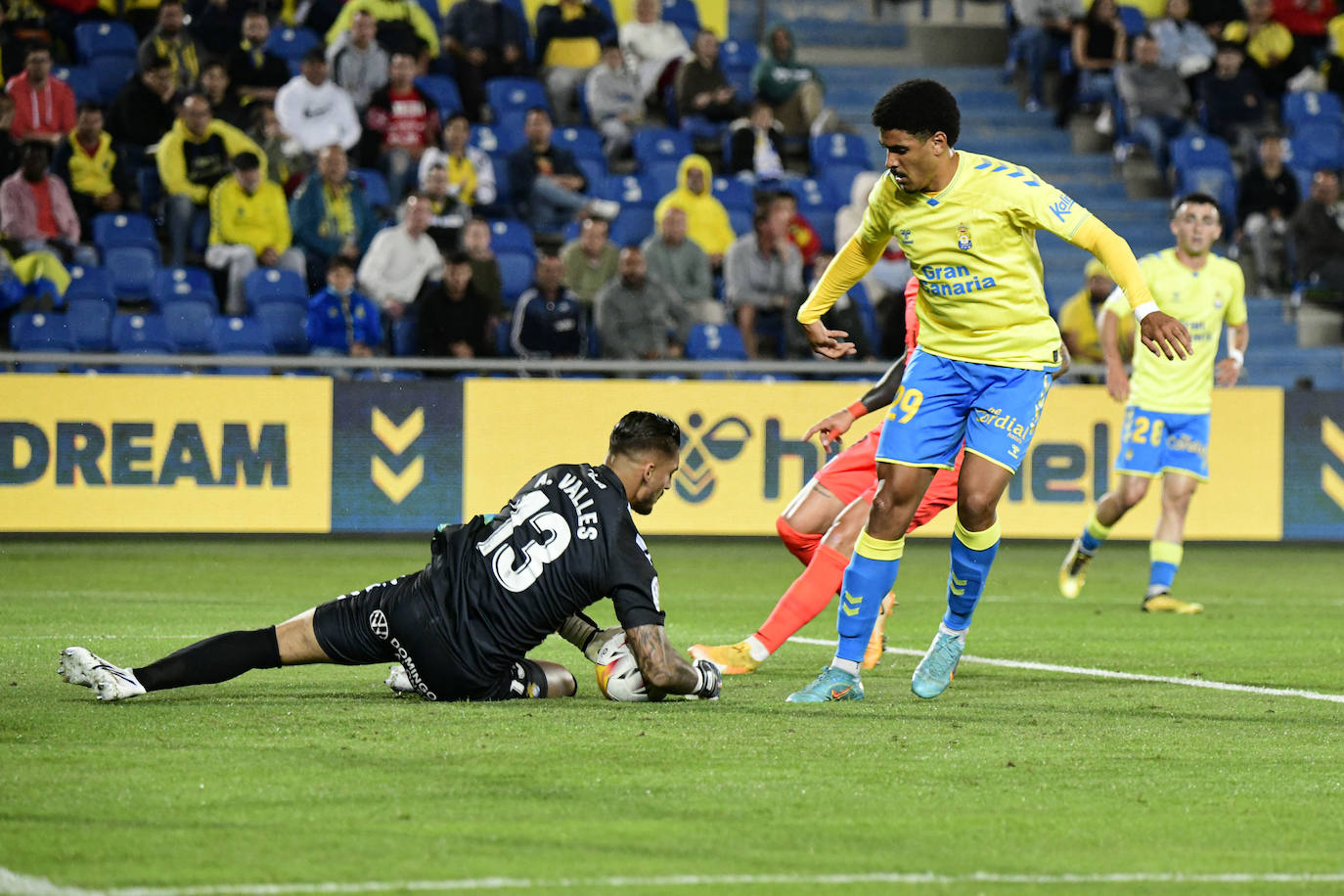 El Málaga no pudo traerse los tres puntos de Las Palmas. 