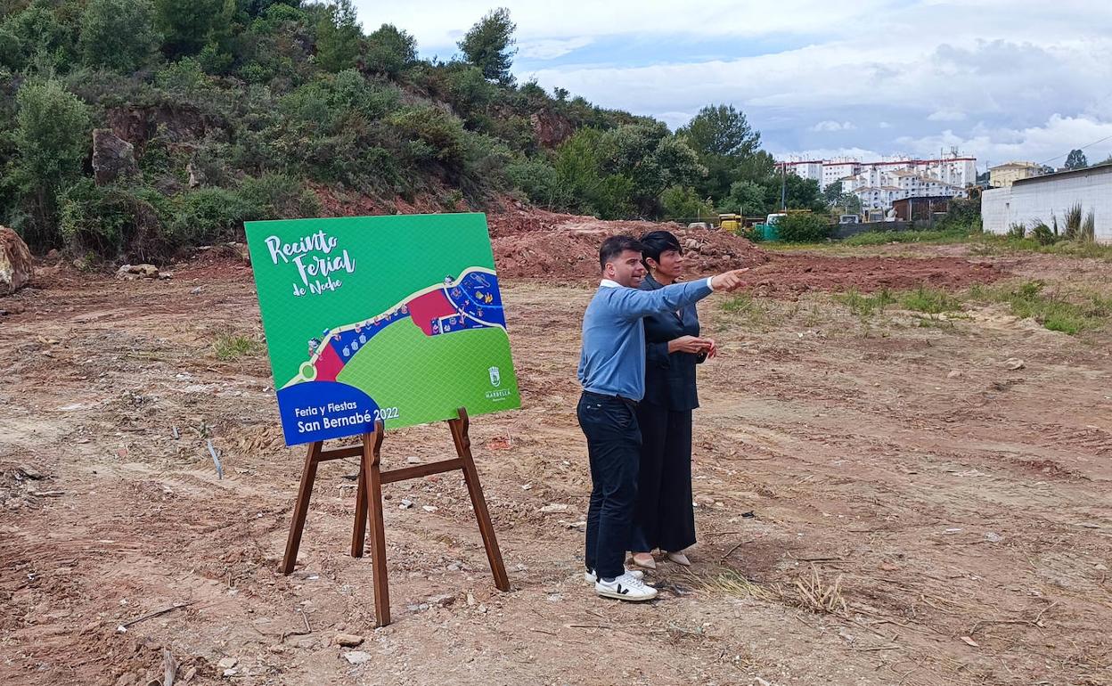Polémica por los trabajos en la parcela del futuro recinto ferial de Marbella