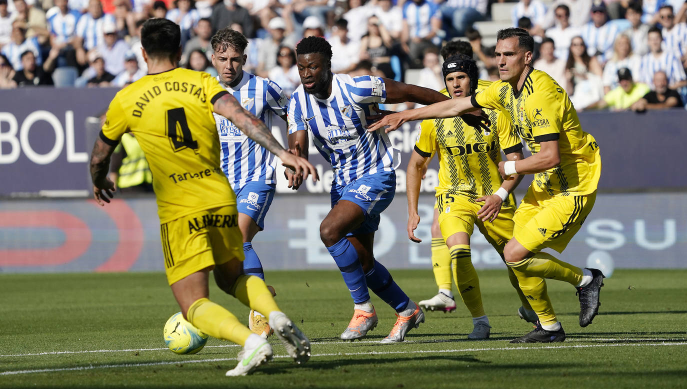 Hubo ambiente de excepción, con 21.834 espectadores en La Rosaleda 