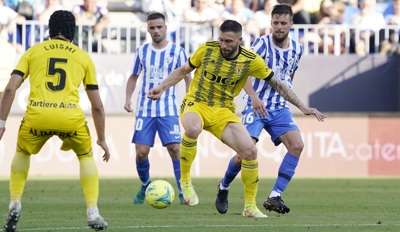 Hubo ambiente de excepción, con 21.834 espectadores en La Rosaleda 