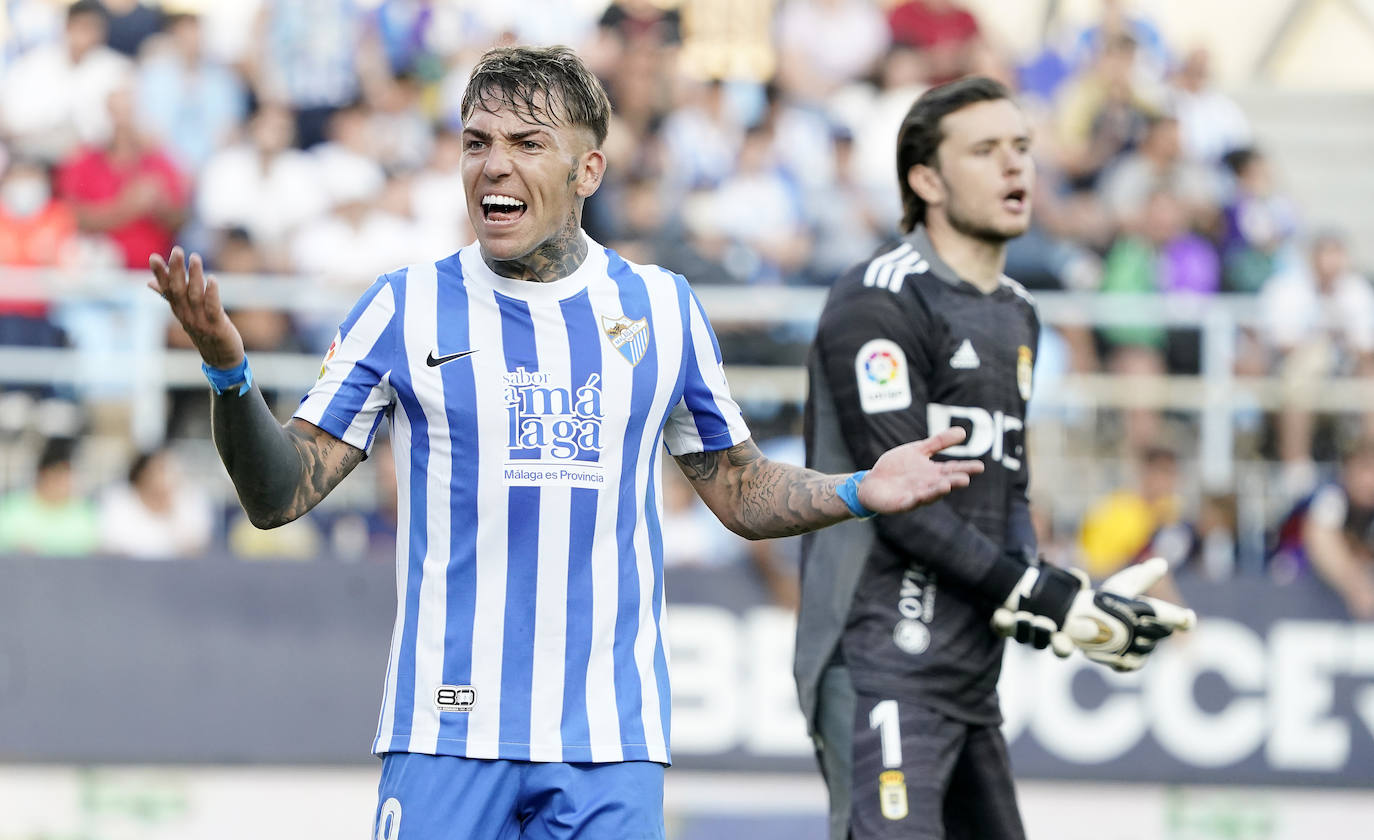 Hubo ambiente de excepción, con 21.834 espectadores en La Rosaleda 