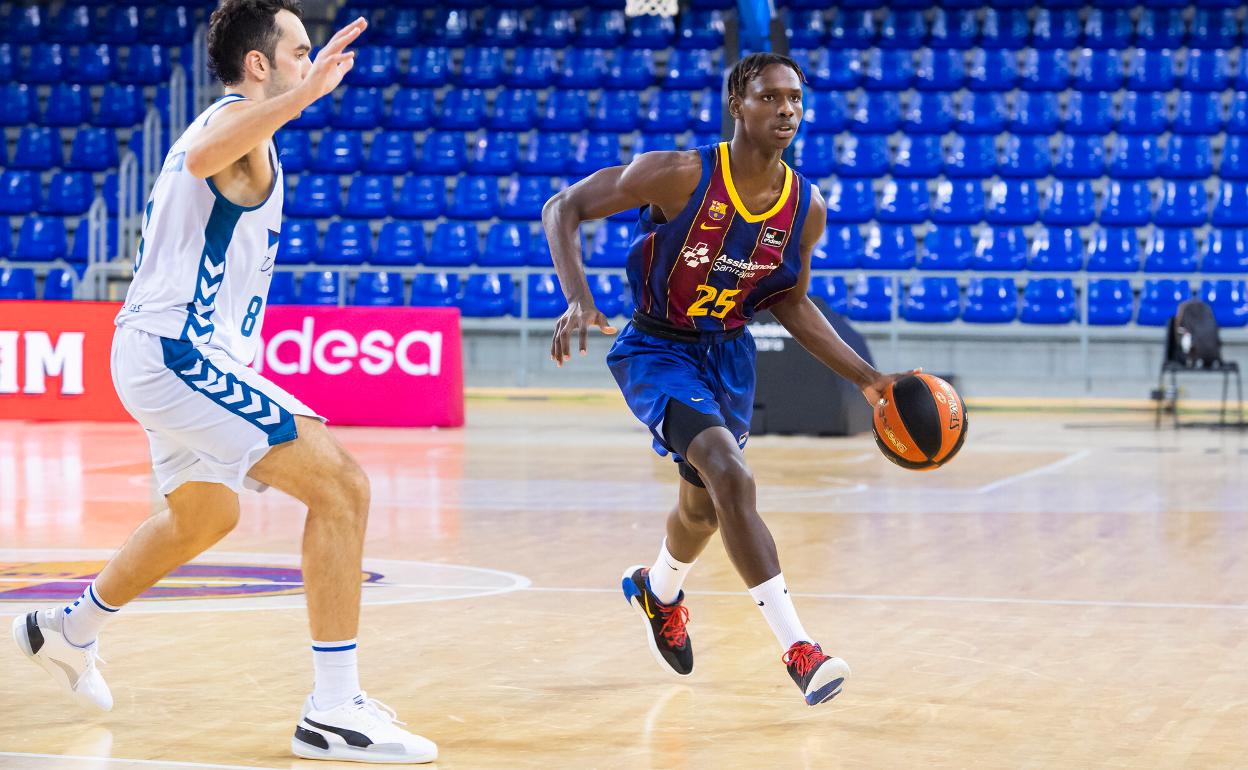 Brancou Badio, durante su etapa en el Unicaja. 