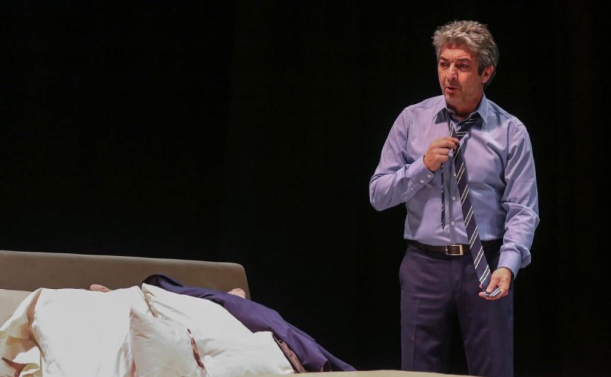 Ricardo Darín, durante su actuación en la obra 'Escenas de un matrimonio'. 