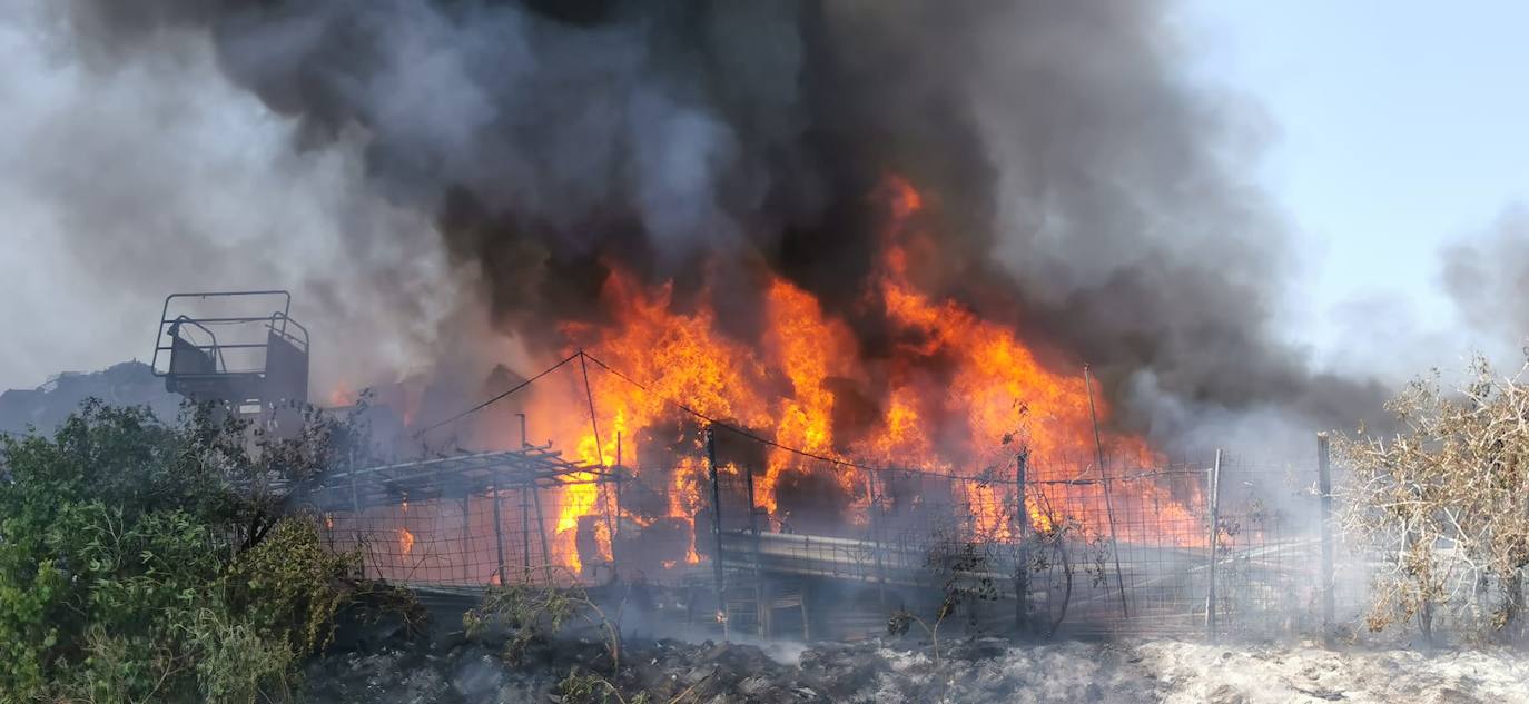 La imagen ha desatado la alerta entre los malagueños, que han realizado multitud de llamadas a los servicios de emergencias