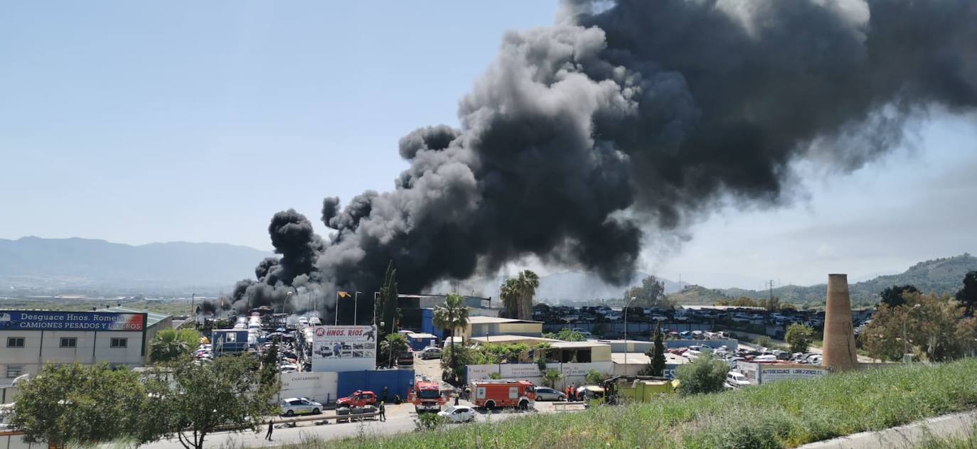 La imagen ha desatado la alerta entre los malagueños, que han realizado multitud de llamadas a los servicios de emergencias