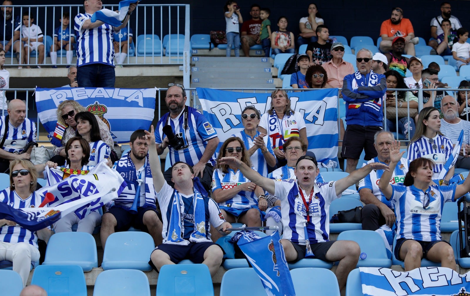 El acceso será gratuito al estadio malaguista durante los 27 partidos previstos este fin de semana 