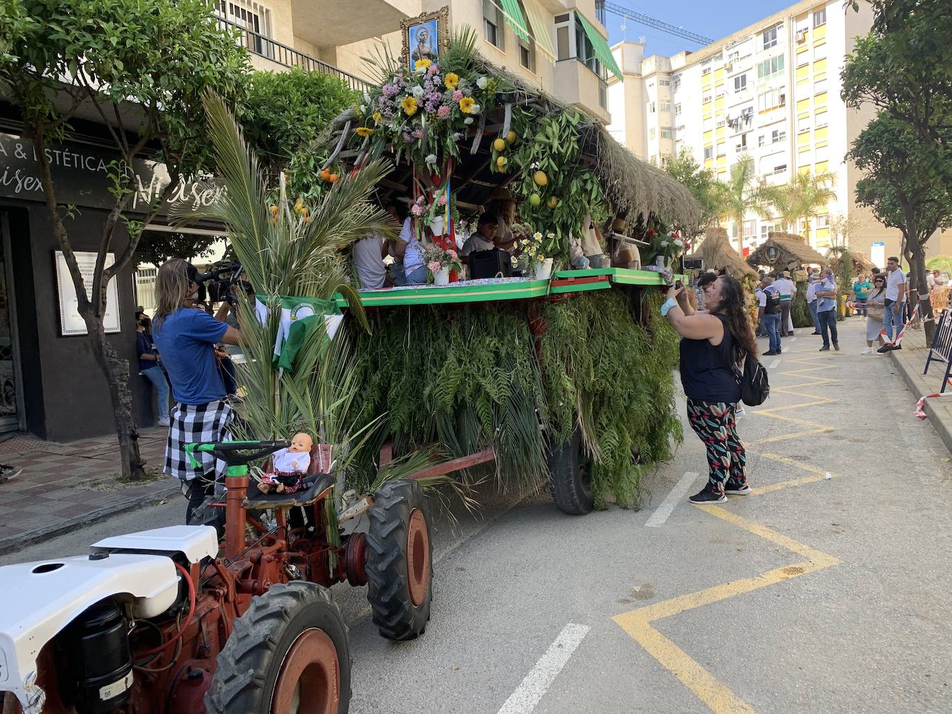 San Isidro vuelve a las calles de Estepona