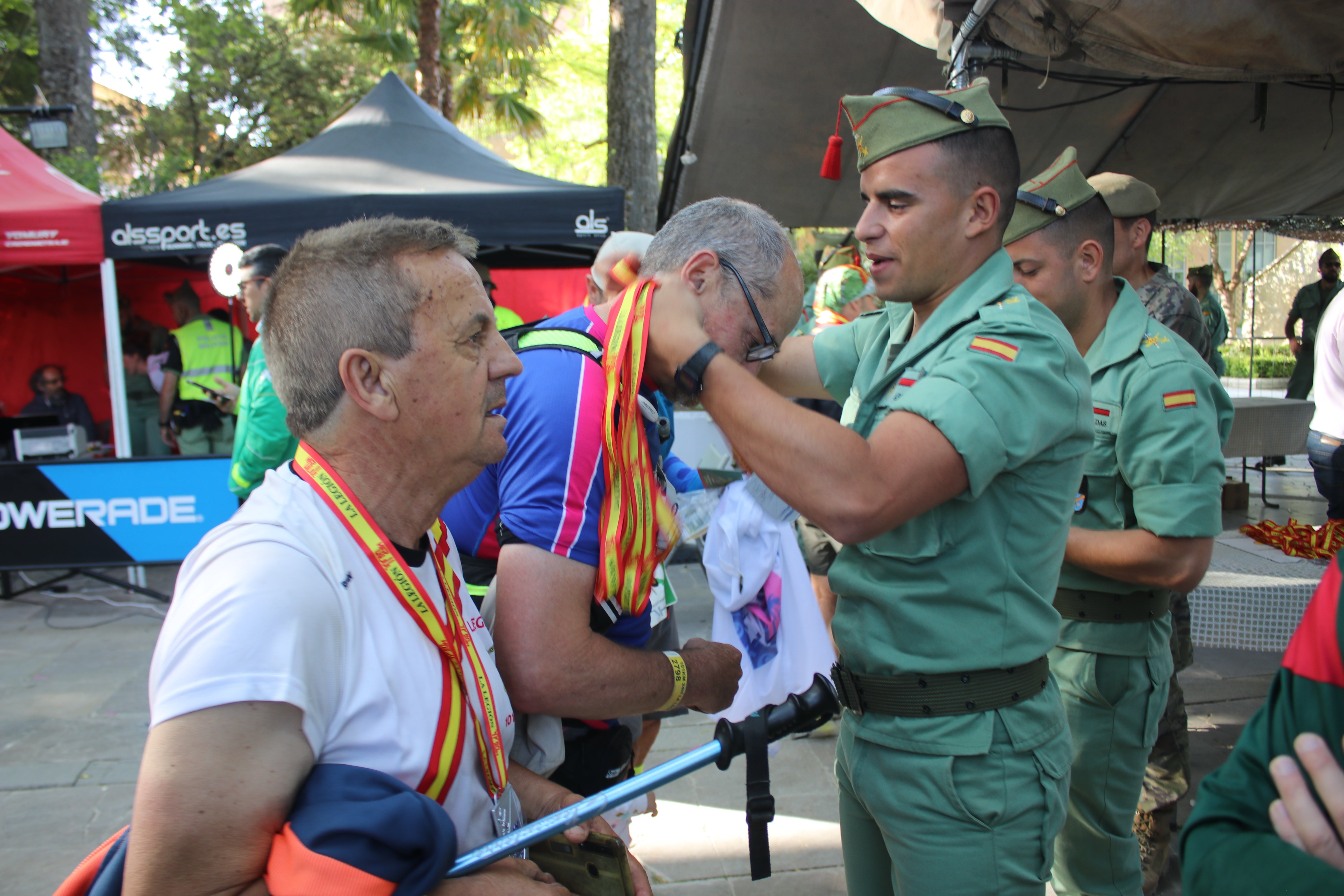 La Legión cierra la XXIII edición de su carrera que no han completado 1.630 participantes