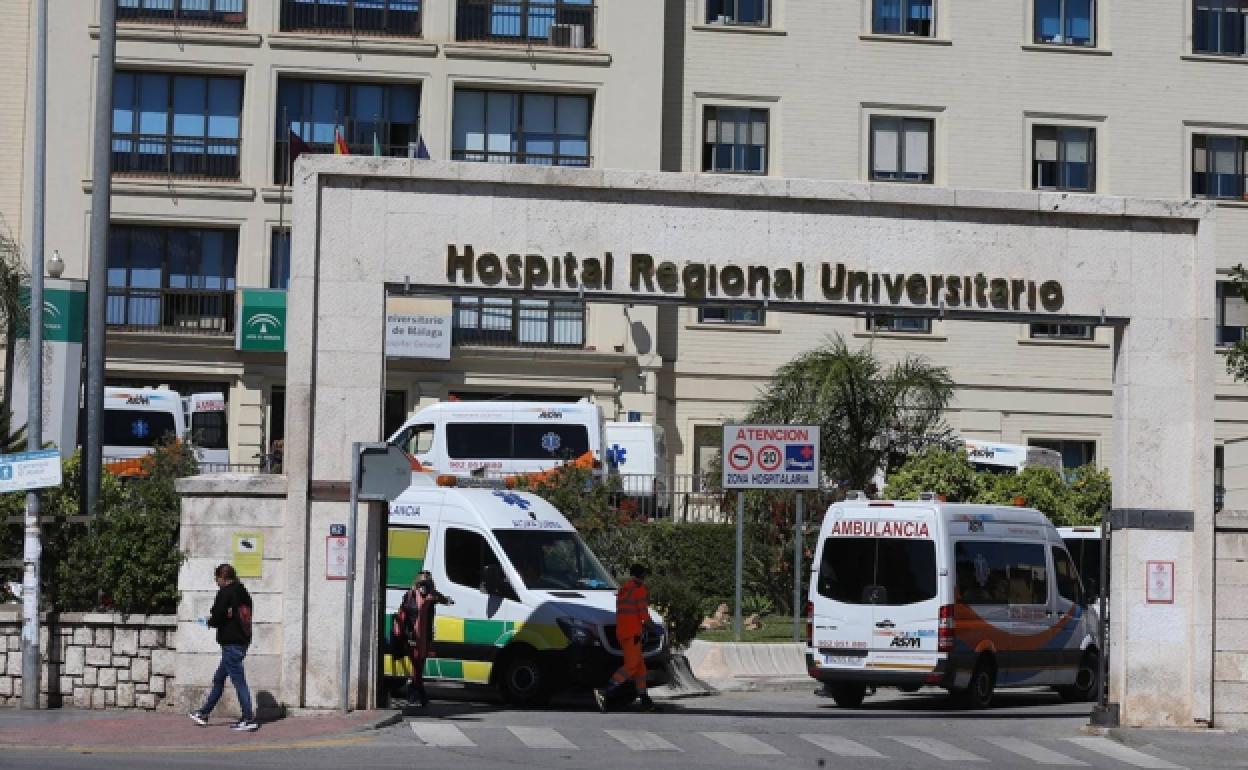 Imagen de archivo del Hospital Regional de Málaga.