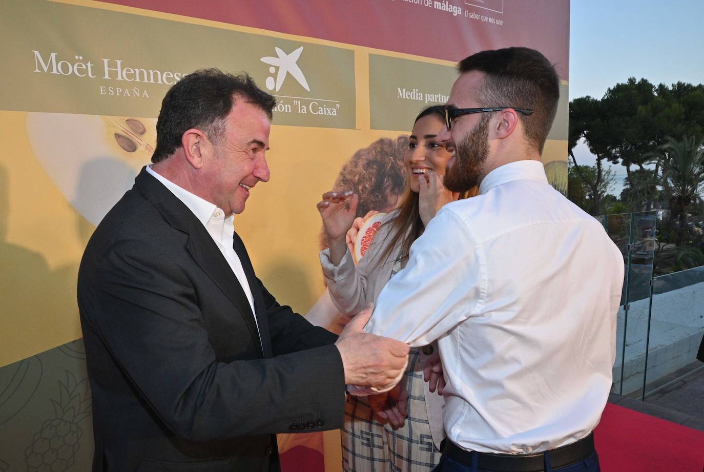 Los chefs malagueños con estrella Michelin han sido los encargados de preparar un menú de ocho pases con los mejores productos 