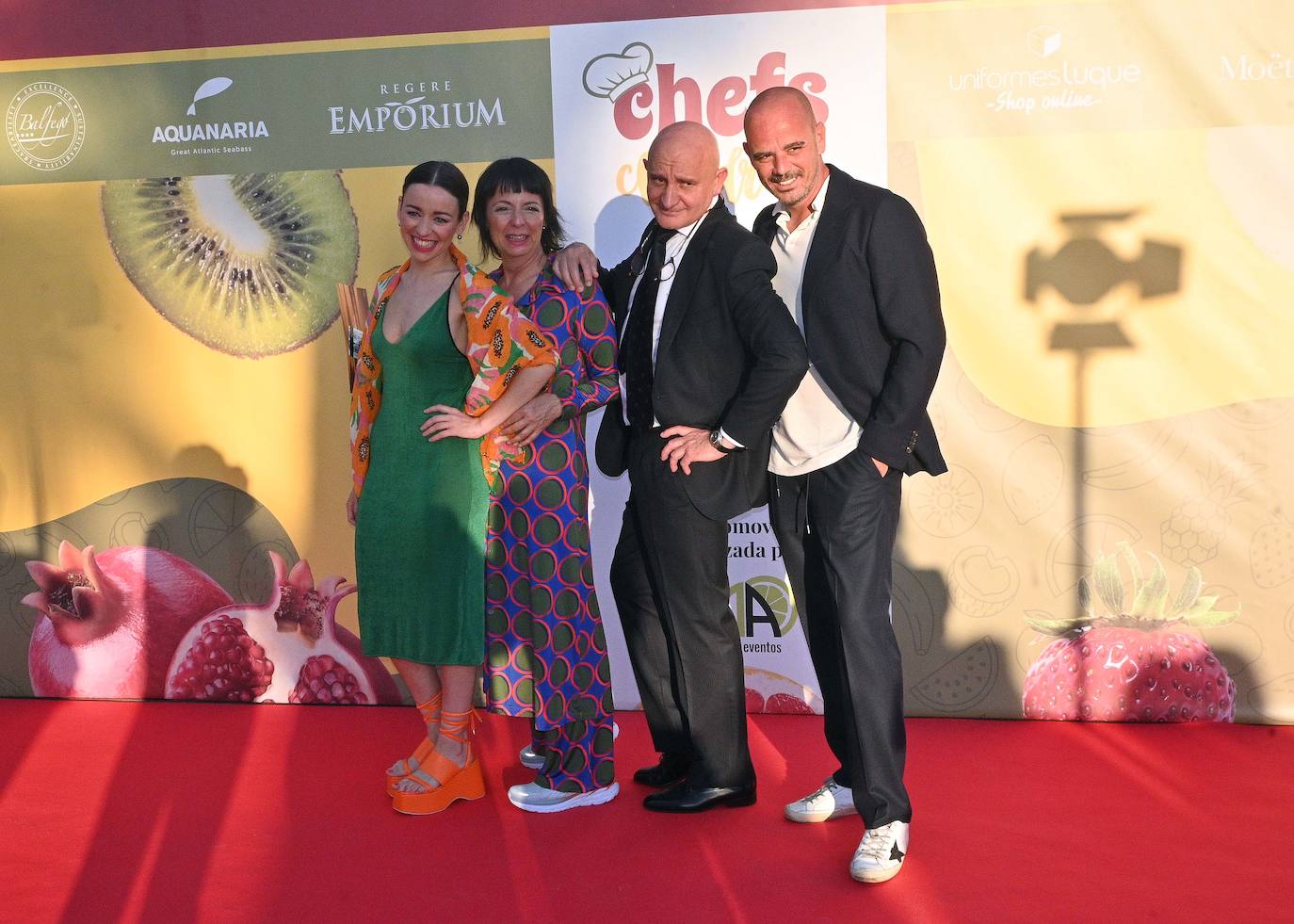 Los chefs malagueños con estrella Michelin han sido los encargados de preparar un menú de ocho pases con los mejores productos 