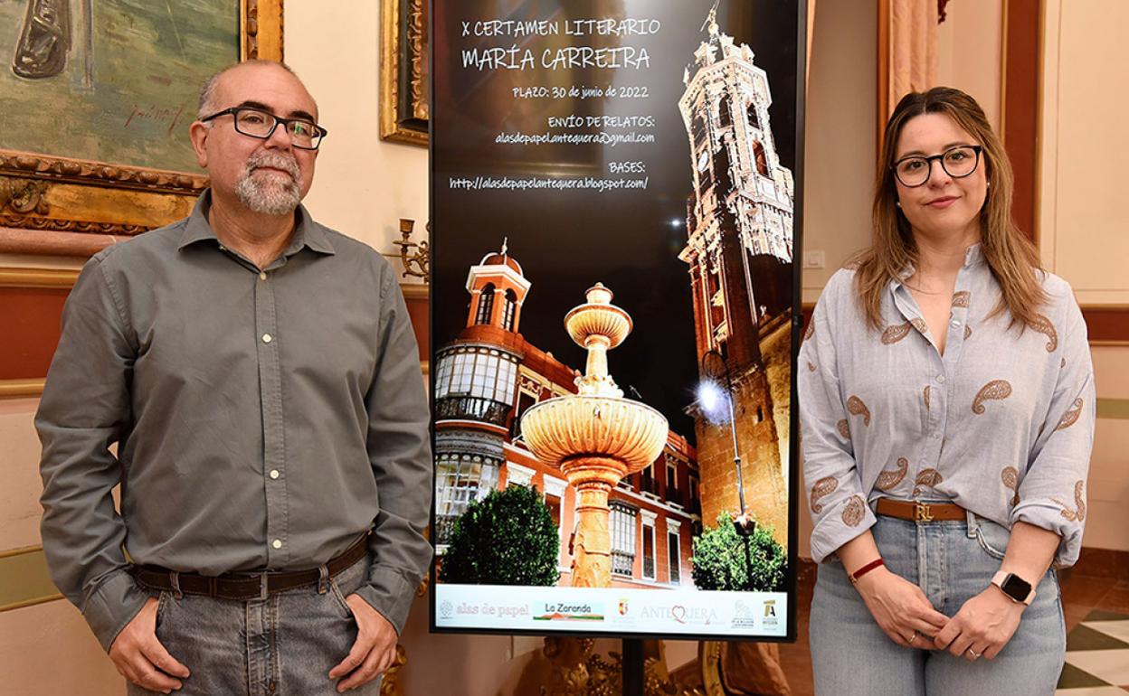 Salvador Rivas y Elena Melero han presentado las bases. 