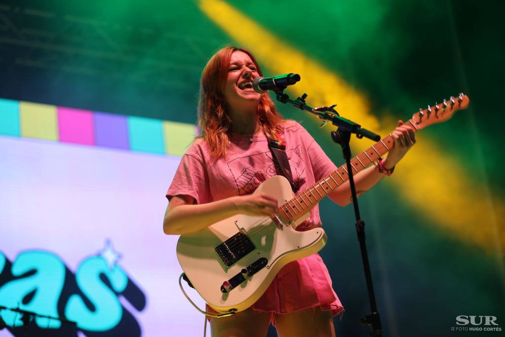 Ginebras y Nil Moliner, durante su actuación del sábado