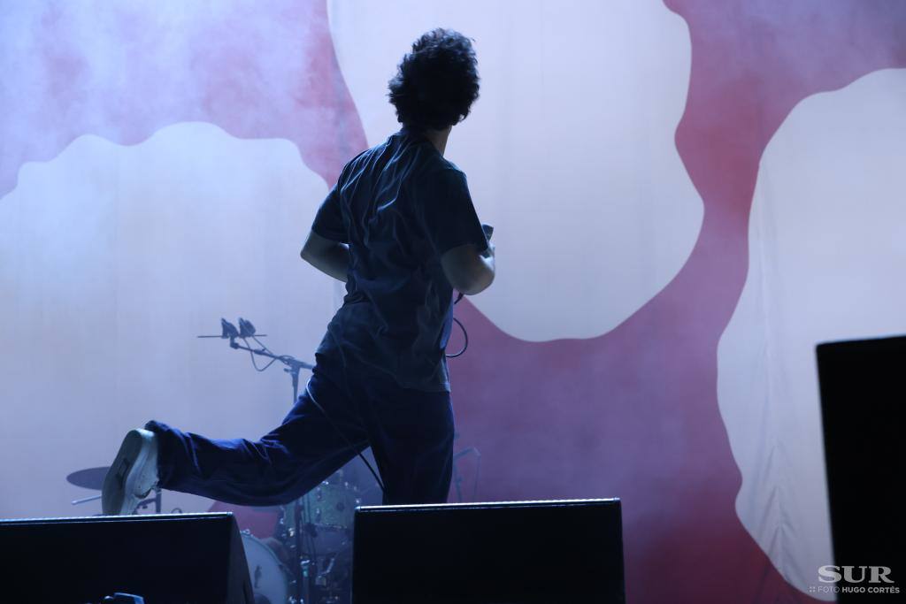 Carolina Durante, durante su actuación del sábado