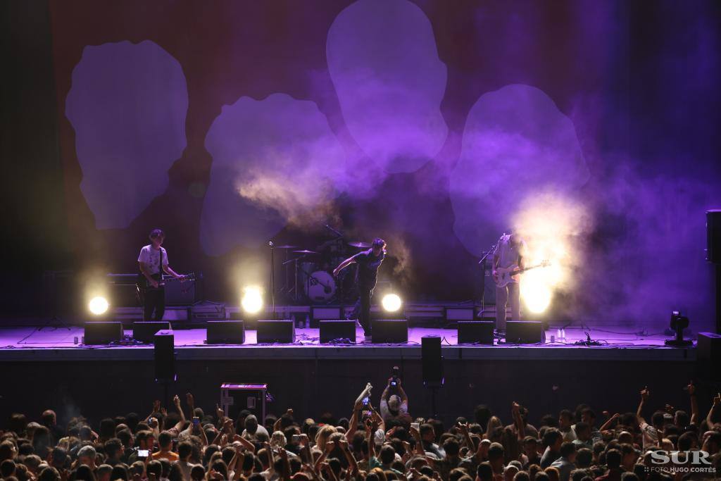 Carolina Durante, durante su actuación del sábado