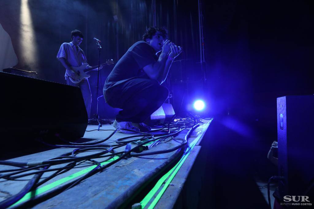 Carolina Durante, durante su actuación del sábado