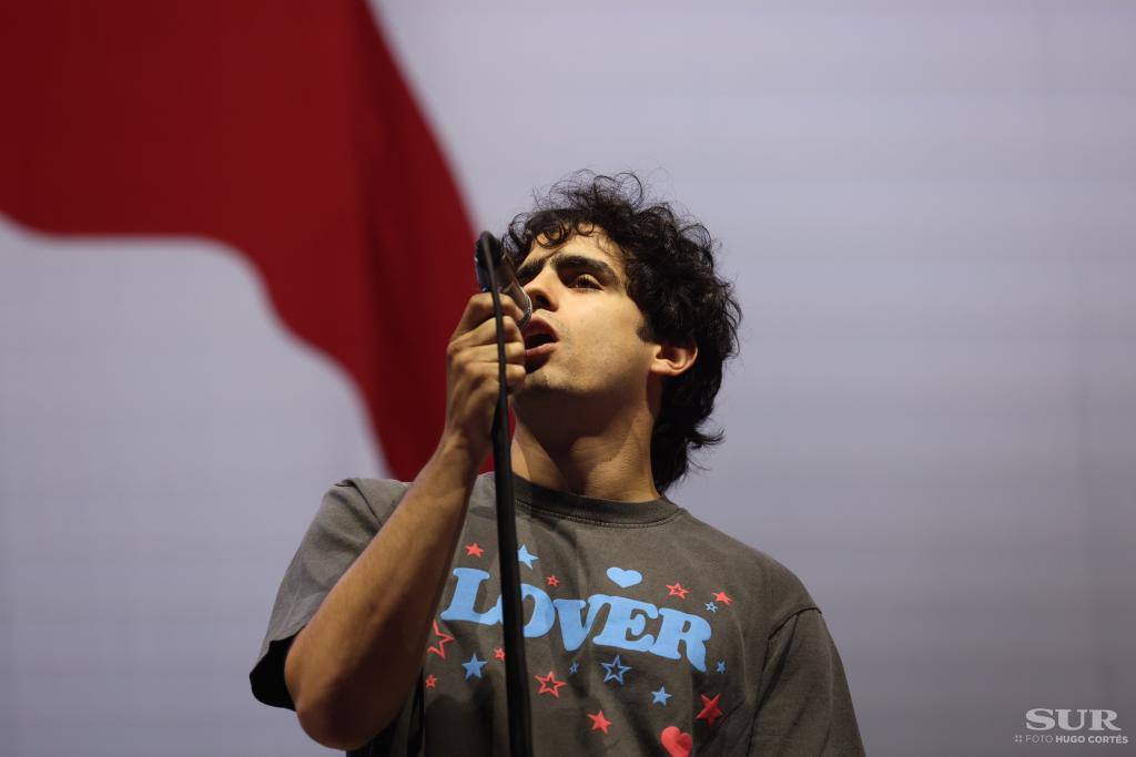 Carolina Durante, durante su actuación del sábado