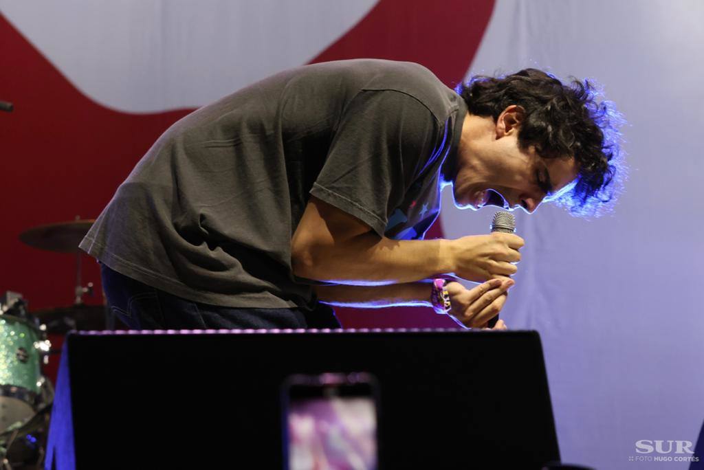 Carolina Durante, durante su actuación del sábado