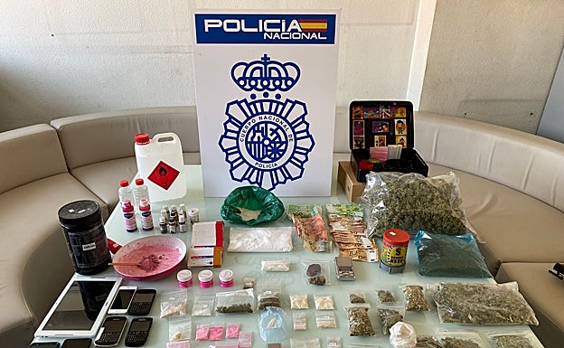 Del laboratorio en Madrid a la costa, así llegaba la 'cocaína rosa' a Málaga