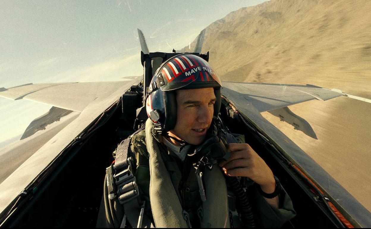 Tom Cruise vuelve a encarnar a Maverick en la secuela de 'Top Gun'.