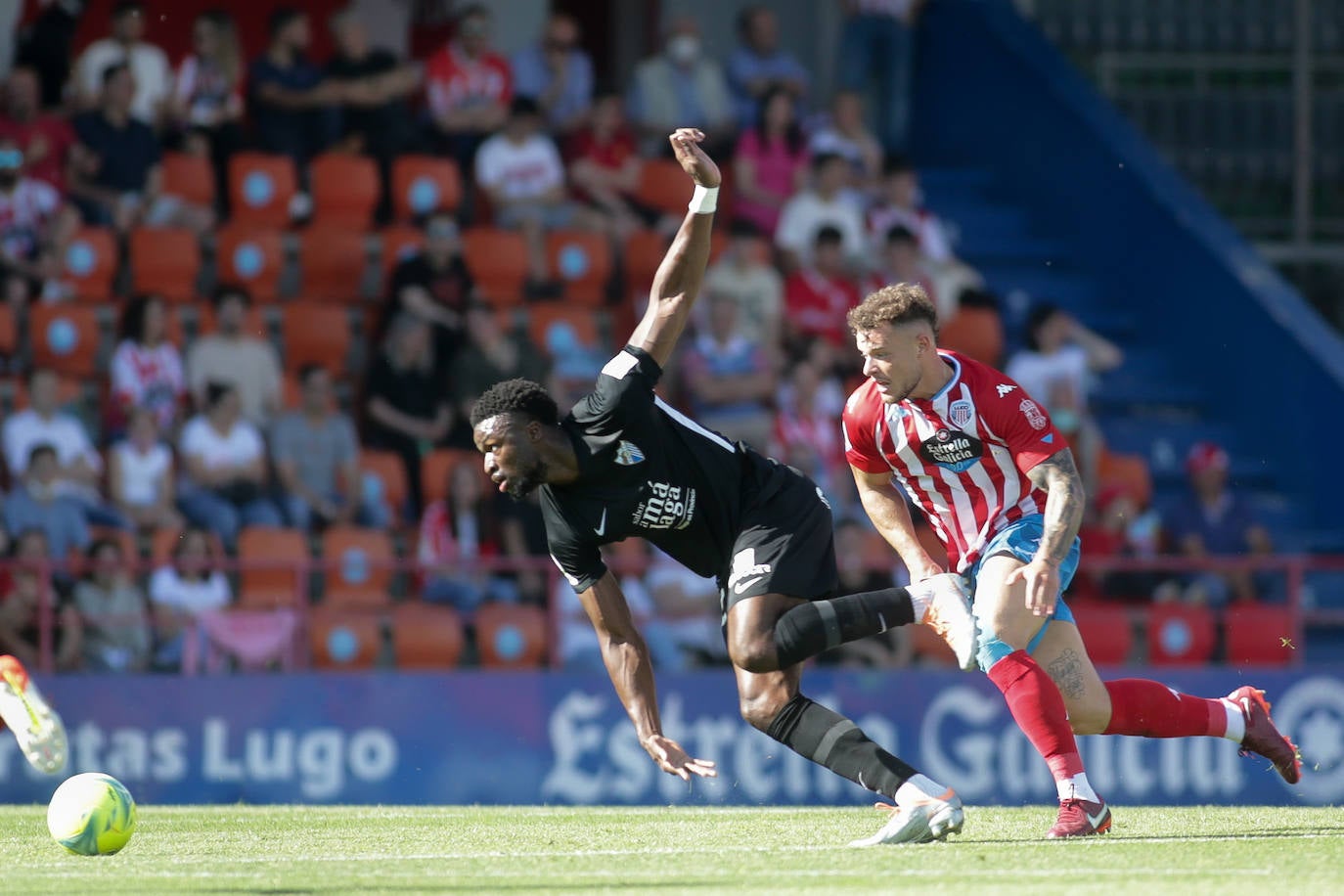 El Málaga despide la temporada con derrota en Lugo. 